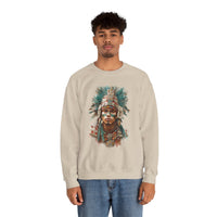 Maya Warrior Watercolor Portrait Unisex Hoodie
