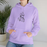 Young Jaguar Warrior Sketch Unisex Hoodie