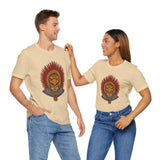Aztec Warrior Priestess in Eagle Headdress Unisex T-Shirt