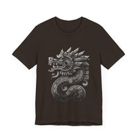 Aztec Serpent Quetzalcoatl Tribal Design Unisex T-Shirt