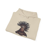 Tribal Feather Headdress Warrior Unisex Hoodie