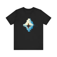Lake Titicaca Minimalist Landscape Unisex T-Shirt