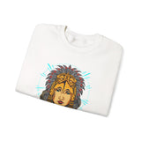 Golden Aztec Warrior Queen Illustration Unisex Sweatshirt