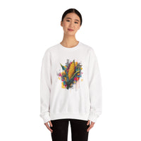 Maya Corn Mural Street Art Unisex Sweatshirt