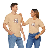 Inca Andean Llama Baby Face Illustration Unisex T-Shirt
