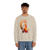 Mama Killa Inca Moon Goddess Glyph Style Unisex Sweatshirt