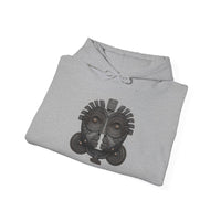 Andean Duality God Symbol Tribal Design Unisex Hoodie