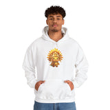Chibi Inti Inca Sun God Cartoon Style Unisex Hoodie
