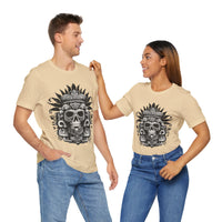 Ah Puch Death God Petroglyph Skull Unisex T-Shirt