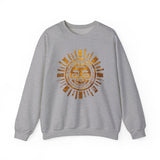 Inti Inca Sun God Petroglyph Symbol Unisex Sweatshirt