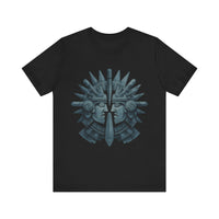 Aztec Warrior Duel Obsidian Glyph Style Unisex T-Shirt