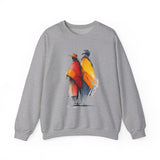 Andean Couple Poncho Art Unisex Sweatshirt