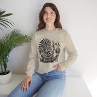 Tribal Spirit Glyph Symbol Illustration Unisex Sweatshirt