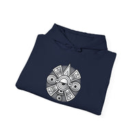 Aztec Cosmology Nahui Ollin Unisex Hoodie