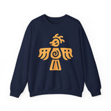 Aztec Eagle Warrior Symbol Illustration Unisex Sweatshirt