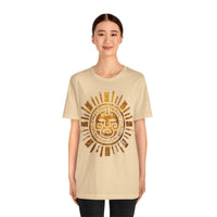 Inti Inca Sun God Petroglyph Symbol Unisex T-Shirt