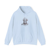 Maya Warrior Ink Portrait Unisex Hoodie