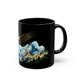 Sacred Inca Condor Guardian of the Andes Black Mug