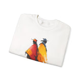 Andean Couple Poncho Art Unisex Sweatshirt