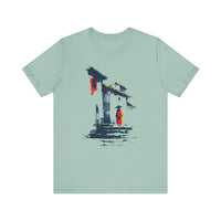 Cuzco Steps Heritage Minimalist Art Unisex T-Shirt