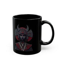 Tlazolteotl Goddess of Purification Black Mug