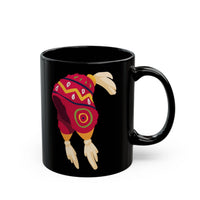 Peru Culture Ethnic Chullo Black Mug