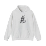 Jaguar Warrior Ink Portrait Unisex Hoodie