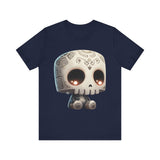 Adorable Tribal Aztec Skull Glow Unisex T-Shirt