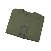 Inca Warrior Girl Bold Andean Spirit Design Unisex Sweatshirt