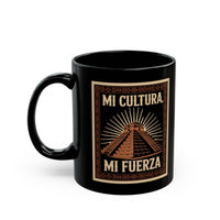 Mayan Pyramid Chichen Itza – Mi Cultura Mi Fuerza Black Mug