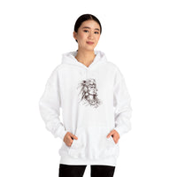 Aztec Warrior Woman Jaguar Spirit Sketch Unisex Hoodie