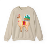 Sacred Llama of the Inca Andes Unisex Sweatshirt