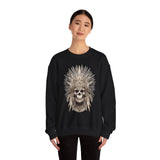 Mictlantecuhtli Skull Headdress Unisex Sweatshirt