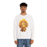 Chibi Inti Inca Sun God Cartoon Style Unisex Sweatshirt