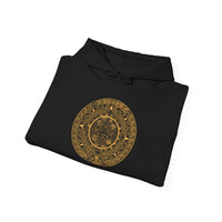 Mayan Calendar Illustration Unisex Hoodie