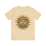 Pixel Art Inca Sun God 8-Bit Retro Style Unisex T-Shirt