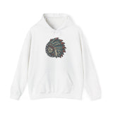 Vintage Native American Headdress Graphic Unisex Hoodie