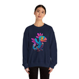 Colorful Aztec Lizard Unisex Sweatshirt