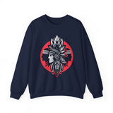 Tribal Legacy Circle Emblem Illustration Unisex Sweatshirt