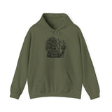 Tribal Spirit Glyph Symbol Illustration Unisex Hoodie