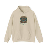 Tlaloc Rain God Stone Face Glyph Unisex Hoodie