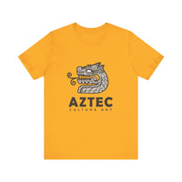 Modern Quetzalcóatl Serpent Head Logo Design Unisex T-Shirt