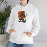 Aztec Samurai Wave Style Unisex Hoodie