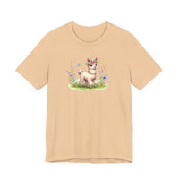Baby Llama Inca Blossom Crown Unisex T-Shirt