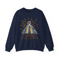 Mexico Monument Chichen Itzá Doodle Unisex Sweatshirt
