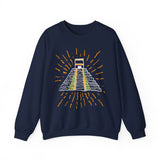 Mexico Monument Chichen Itzá Doodle Unisex Sweatshirt