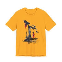 Cuzco Steps Heritage Minimalist Art Unisex T-Shirt