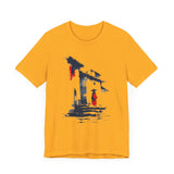 Cuzco Steps Heritage Minimalist Art Unisex T-Shirt