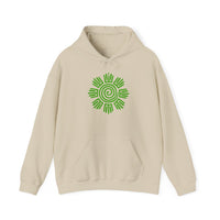 Aztec Plant Spiral Symbol Unisex Hoodie