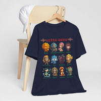 Aztec Gods Chibi Characters Pantheon Unisex T-Shirt